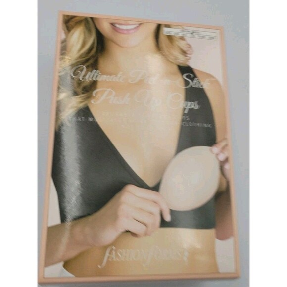 Fashion Forms Women's Ultimate Peel Sticks Push Up Cups, Nude, C/D NEW IN Box - Picture 2 of 8